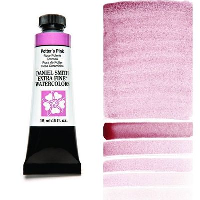 DANIEL SMITH XF WATERCOLOR 15ML POTTERS PINK