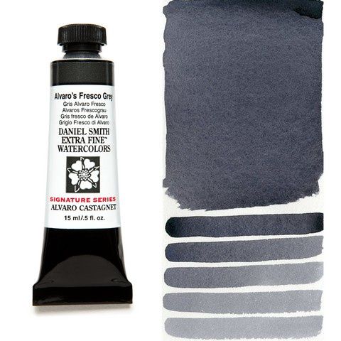 DANIEL SMITH XF WATERCOLOR 15ML ALVAROS FRESCO GREY