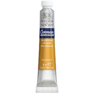 COTMAN WATERCOLOUR YELLOW GOLD 8ML