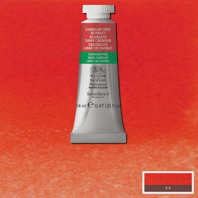 PROFESSIONAL WATERCOLOUR CADMIUM FREE SCARLET 14ML