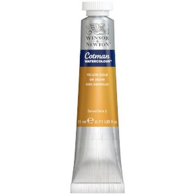 COTMAN WATERCOLOUR 21ML YELLOW GOLD