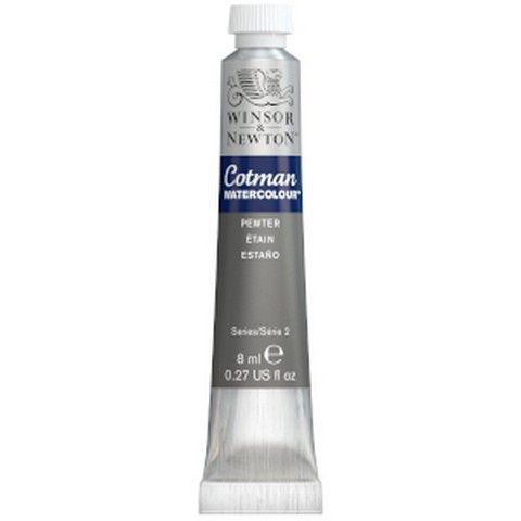 COTMAN WATERCOLOUR PEWTER 8ML