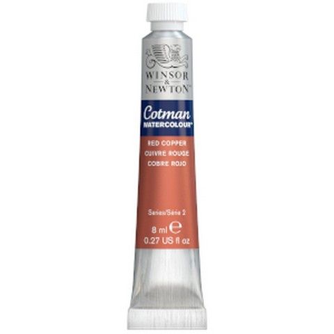 COTMAN WATERCOLOUR RED COPPER 8ML
