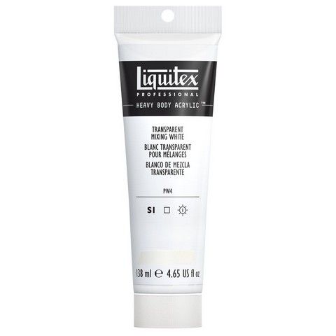HEAVY BODY 4.65OZ TRANSPARENT MIXING WHITE