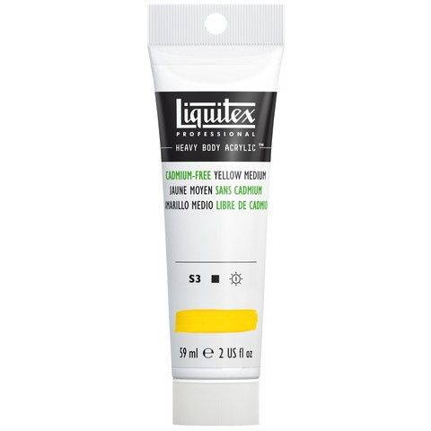 HEAVY BODY 2OZ CADMIUM FREE YELLOW MEDIUM