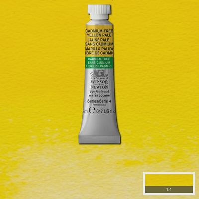PROFESSIONAL WATERCOLOUR CADMIUM FREE YELLOW PALE 5ML