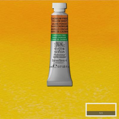 PROFESSIONAL WATERCOLOUR CADMIUM FREE YELLOW DEEP 5ML