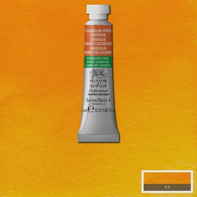 PROFESSIONAL WATERCOLOUR CADMIUM FREE ORANGE 5ML