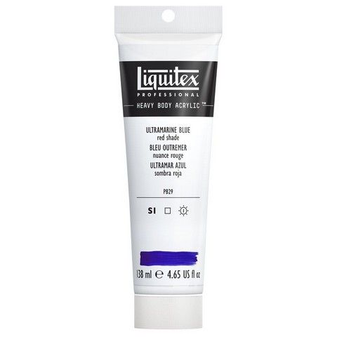 HEAVY BODY 4.65OZ ULTRMARINE BLUE RED SHADE