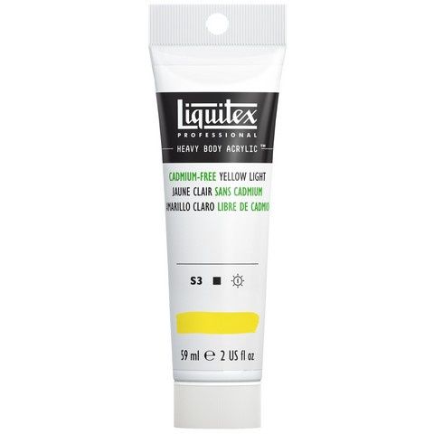 HEAVY BODY 2OZ CADMIUM FREE YELLOW LIGHT