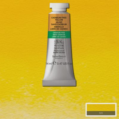 PROFESSIONAL WATERCOLOUR CADMIUM FREE YELLOW 14ML