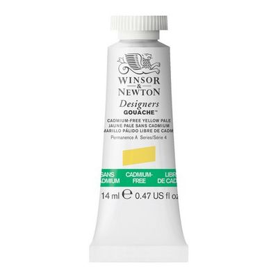 DESIGNERS GOUACHE CADMIUM FREE YELLOW PALE 14ML