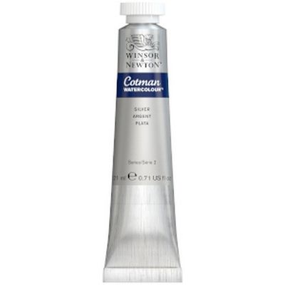 COTMAN WATERCOLOUR 21ML SILVER