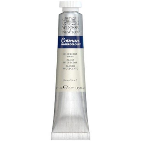 COTMAN WATERCOLOUR IRIDESCENT WHITE 21ML