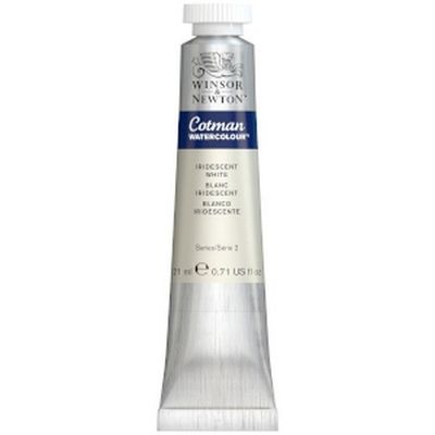 COTMAN WATERCOLOUR IRIDESCENT WHITE 21ML