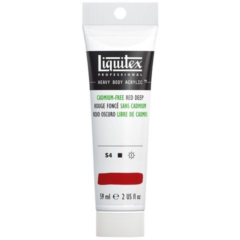 HEAVY BODY 2OZ CADMIUM FREE RED DEEP