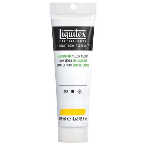 HEAVY BODY 4.65OZ CADMIUM FREE YELLOW MEDIUM