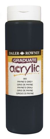 GRADUATE 500ML PYN GREY