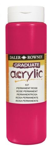 GRADUATE 500ML PERM ROSE