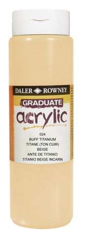 GRADUATE 500ML BUFF TIT