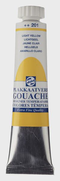 TALENS GOUACHE LIGHT YELLOW 20ML