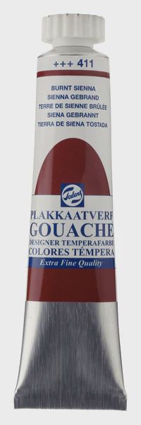 TALENS GOUACHE BURNT SIENNA 20ML