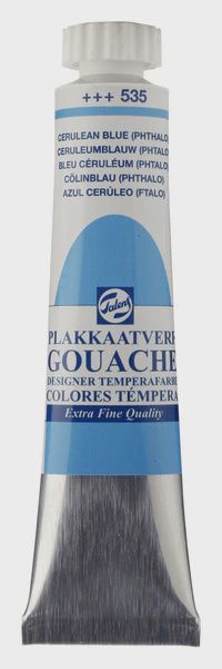 TALENS GOUACHE CERULEAN BLUE PHTHALO 20ML