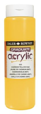 GRADUATE 500ML CAD YLW H