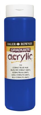GRADUATE 500ML COBALT BL