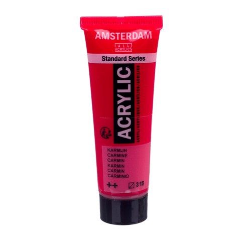 AMSTERDAM ACRYLIC COLOR 120ML CARMINE