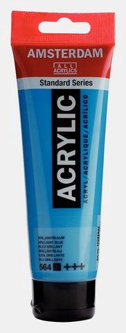 AMSTERDAM ACRYLIC COLOR 120ML BRILLANT BLUE