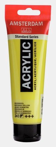 AMSTERDAM ACRYLIC COLOR 120ML GREENISH YELLOW