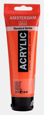 AMSTERDAM ACRYLIC COLOR 120ML VERMILION