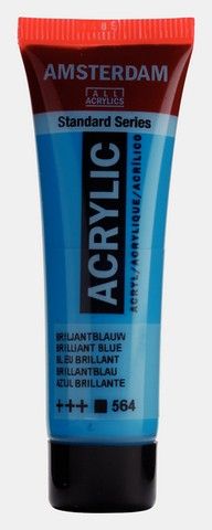 AMSTERDAM STANDARD ACRYLIC 20ML BRILL BLUE