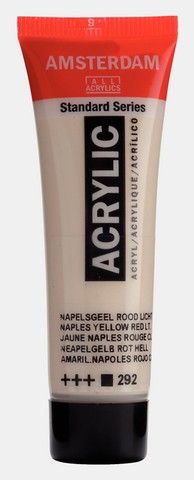 AMSTERDAM STANDARD ACRYLIC 20ML NAPLES YELLOW RED LIGHT