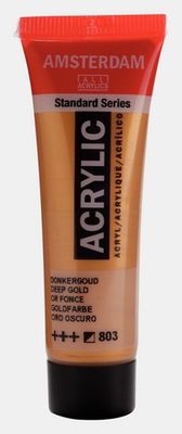 AMSTERDAM STANDARD ACRYLIC 20ML DEEP GOLD