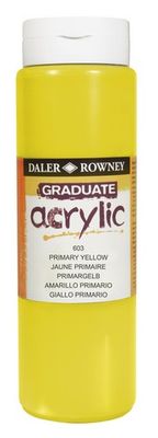 GRADUATE 500ML PRIM YLLW