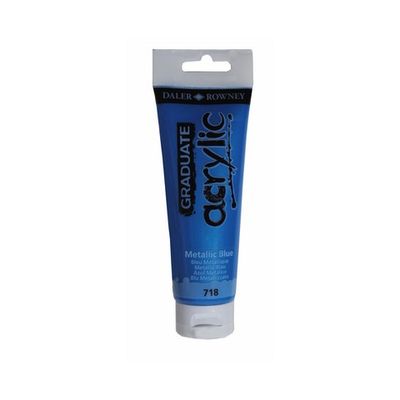 GRADUATE 120ML MET BLUE