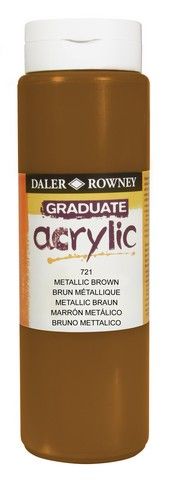 GRADUATE 500ML MET BRWN