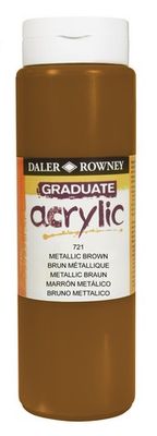 GRADUATE 500ML MET BRWN