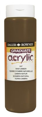 GRADUATE 500ML RAW UMBER