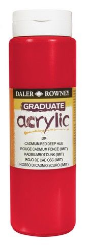 GRADUATE 500ML CD RED DP
