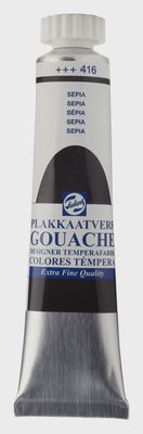 GOUACHE SEPIA