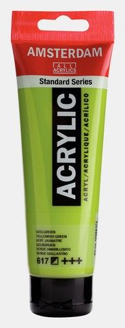 AMSTERDAM ACRYLIC COLOR 120ML YELLOWISH GREEN