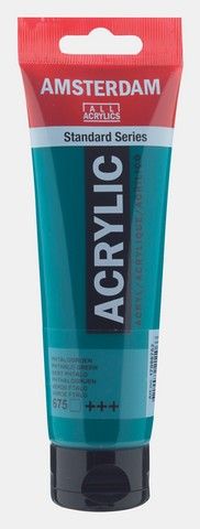 AMSTERDAM ACRYLIC COLOR 120ML PHTHALO GREEN