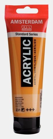 AMSTERDAM ACRYLIC COLOR 120ML GOLD OCHRE