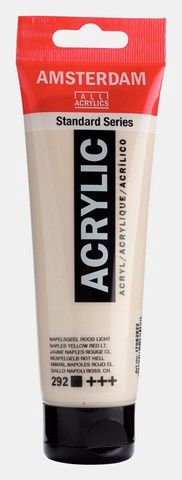 AMSTERDAM ACRYLIC COLOR 120ML NAPLES YELLOW RED LIGHT