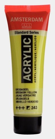 AMSTERDAM STANDARD ACRYLIC 20ML GREENISH YELLOW