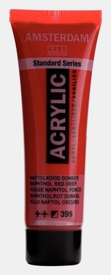 AMSTERDAM STANDARD ACRYLIC 20ML NAPHTHOL RED DEEP