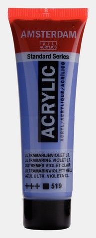 AMSTERDAM STANDARD ACRYLIC 20ML ULTRAMARINE VIOLET LIGHTT